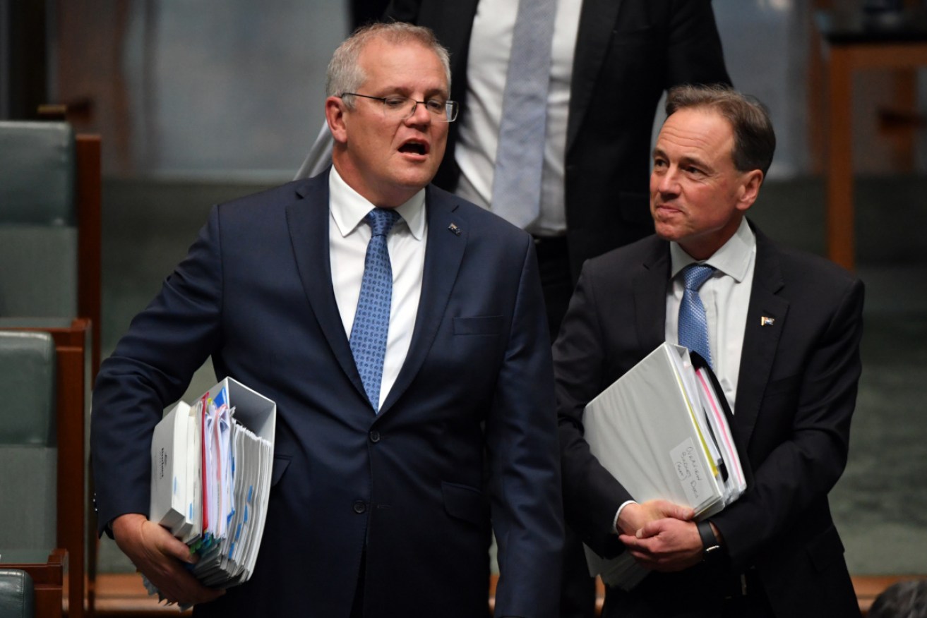 Scott Morrison and Greg Hunt have attacked the Voices Of independent movement.