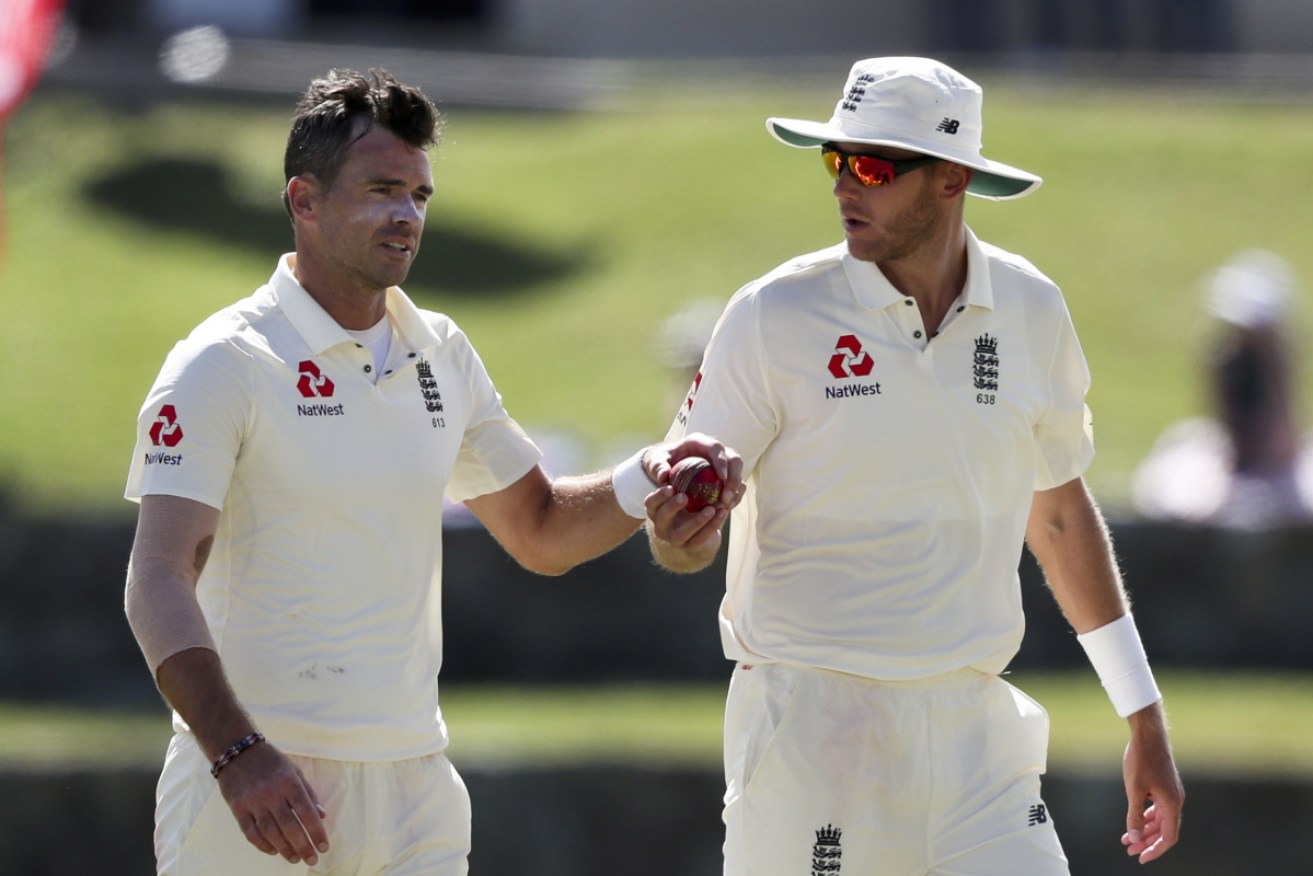 Veteran pace duo Jimmy Anderson and Stuart Broad have been included in England's 12-man squad for the second Test. 
