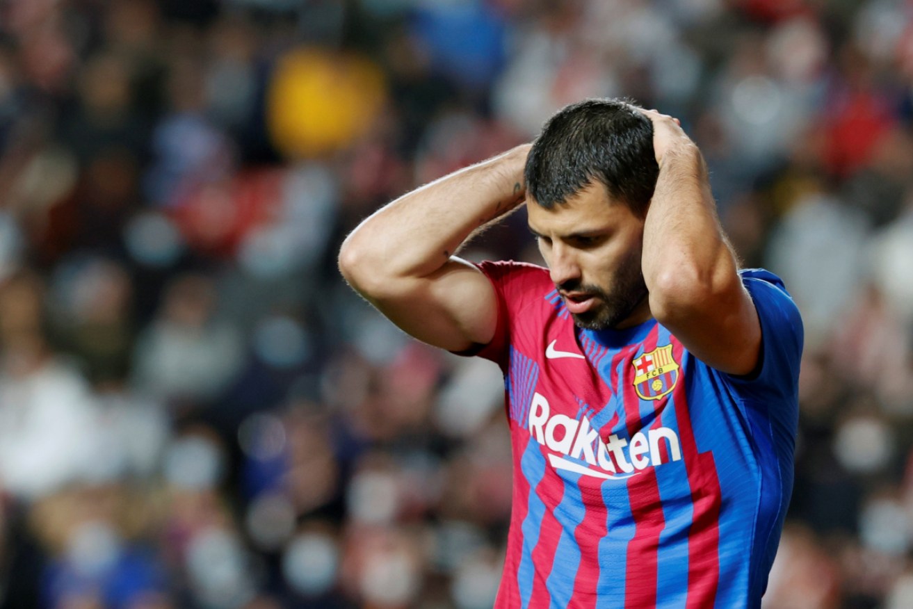 Barcelona's Argentinian striker Sergio 'Kun' Aguero has announced his retirement from football. 