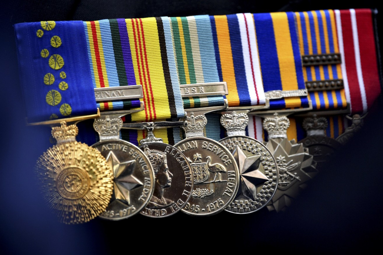 War medals stolen 39 years ago in Sydney have been returned to the recipient's descendants.