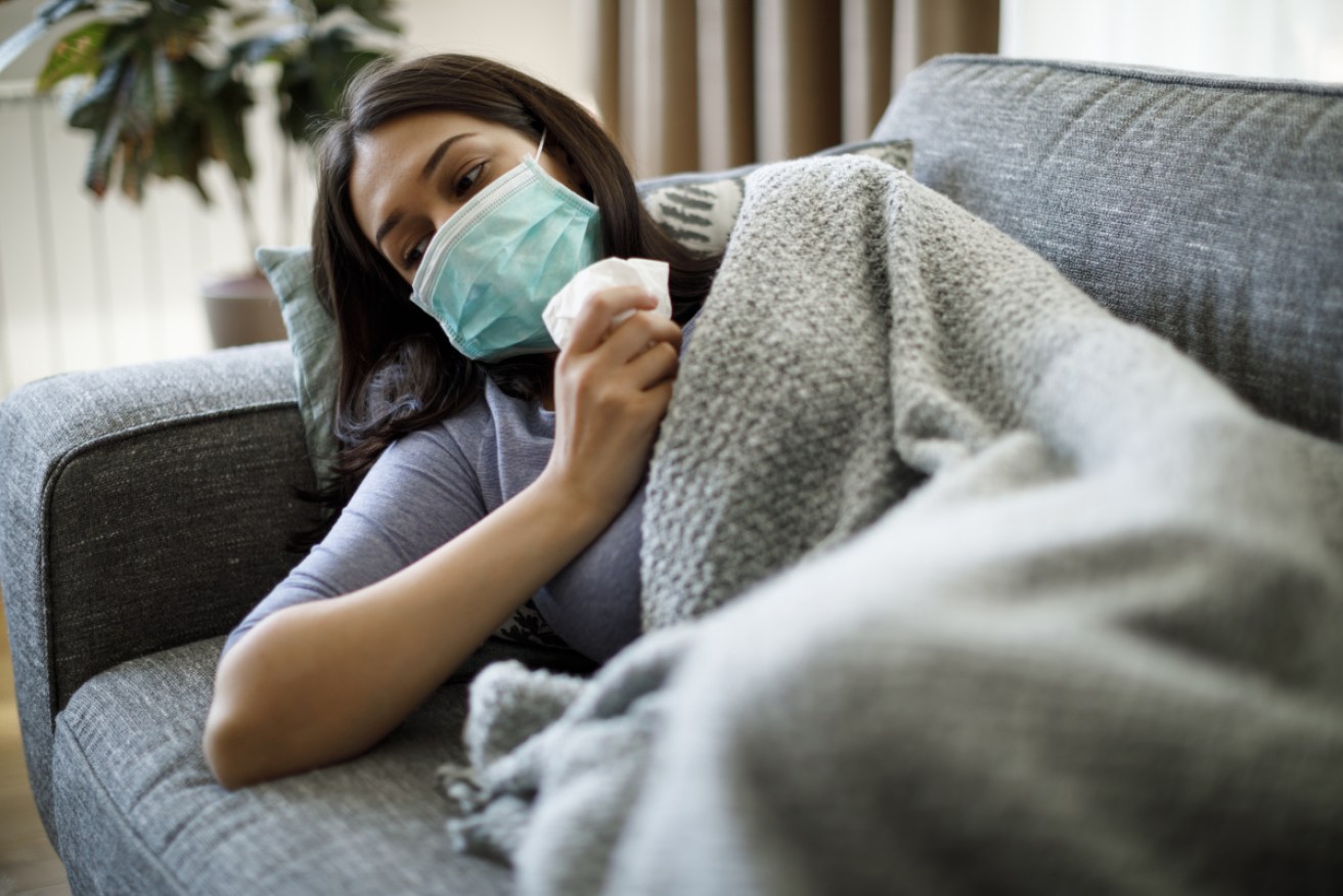 The new guidelines require those with COVID infections to isolate only when visibly ill. <i>Photo: Getty</i>