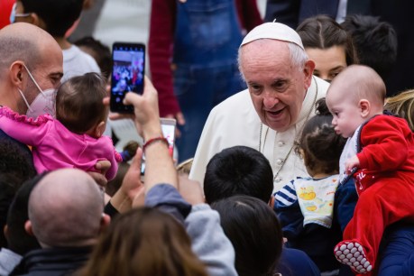 Pope Francis urges nations to spend on education, not arms