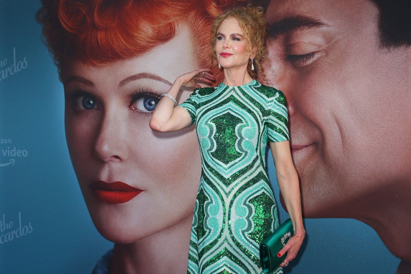 Nicole Kidman has been nominated for a SAG award for her role as Lucille Ball in Being the Ricardos.