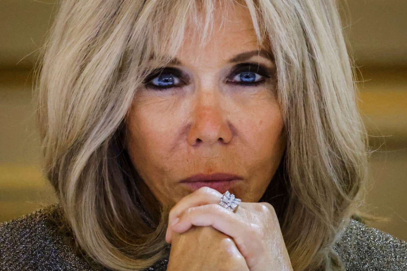 Far-right conspiracy theorists have been spreading a bizarre rumour about Brigitte Macron. 