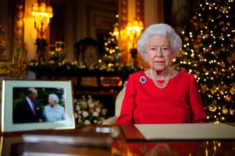 Queen's touching tribute in annual TV message