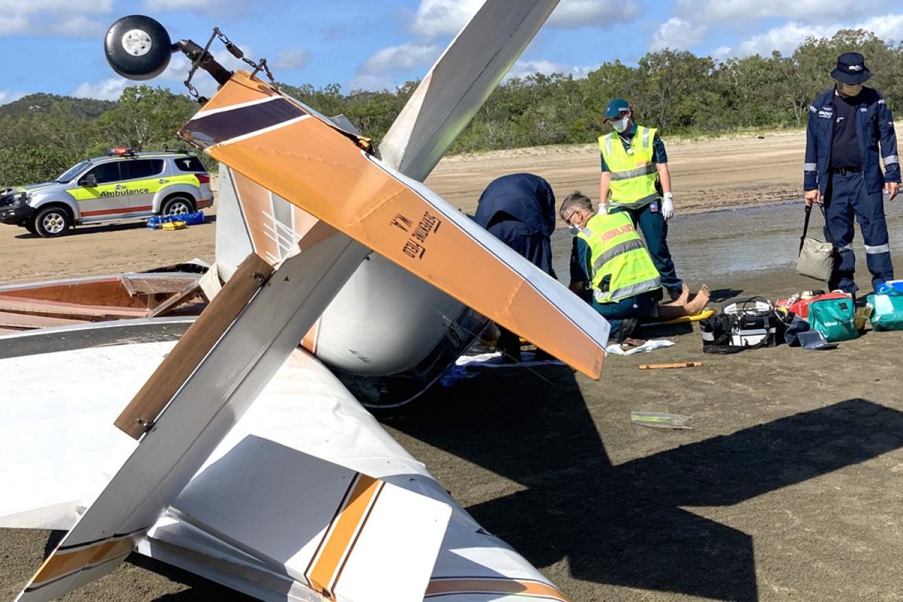 A man, 83, was killed when the home-built, two-seater Jodel D11 aircraft crashed north of Mackay.