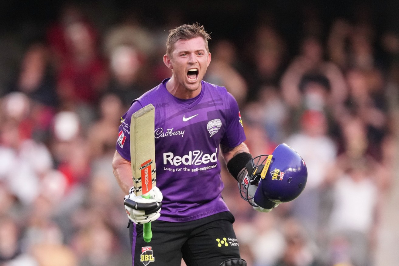 Ben McDermott has scored back-to-back centuries in the BBL, making 127 against Melbourne Renegades.