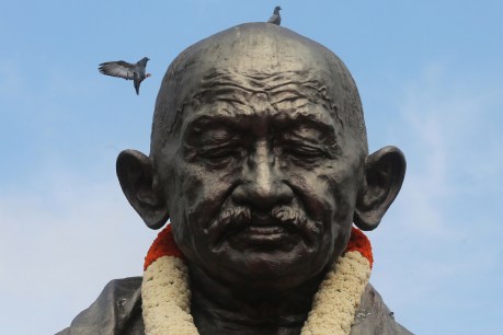 Hindu leader arrested for insulting Mahatma Gandhi