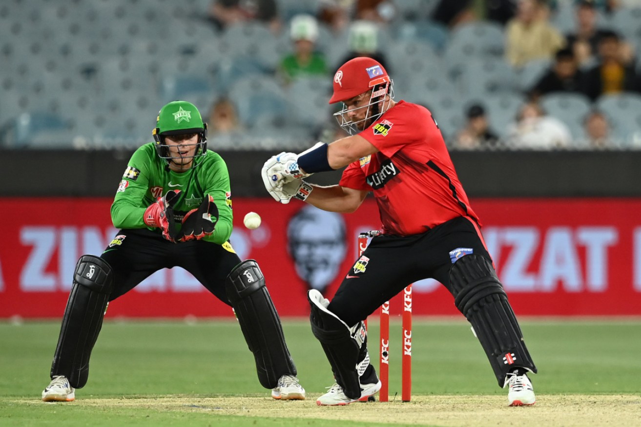 Aaron Finch found his best form as Melbourne Renegades defeated Melbourne Stars in the BBL. 