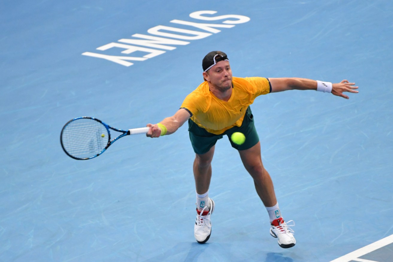 Australia's James Duckworth suffered a shock loss to world No.167 Roman Safiullin in the ATP Cup. 