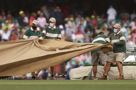 Australia 1-56 during rain-hit fourth Test