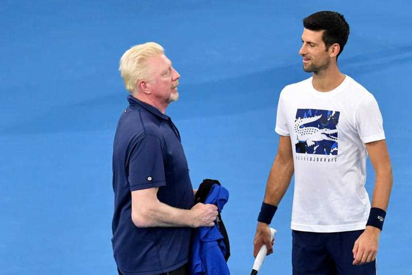 Boris Becker says the world No.1 is making a "big mistake" if he doesn't get vaccinated against COVID-19.