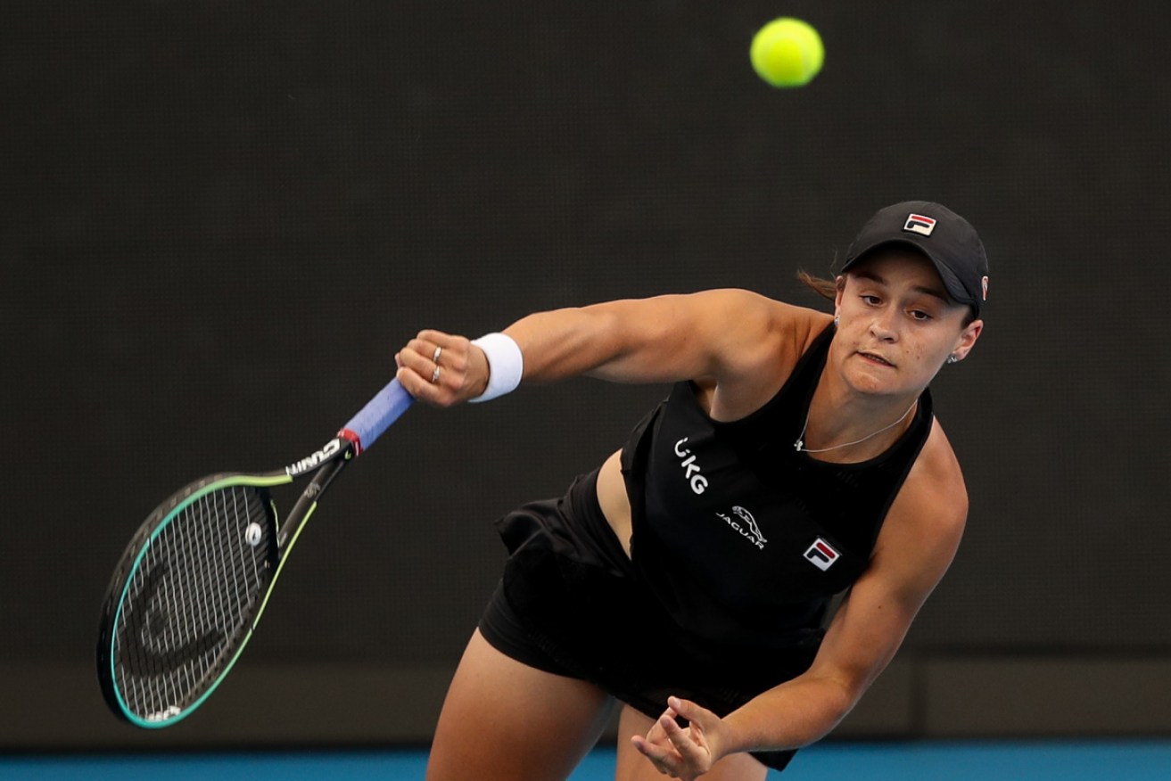 Ash Barty has won the Adelaide International title for a second time.