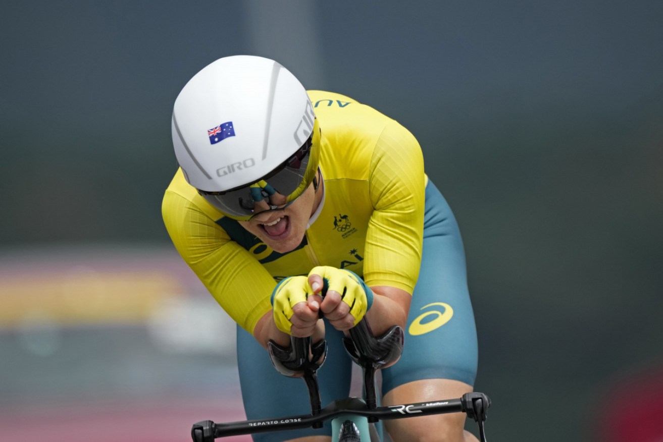 Grace Brown has won the women's Australian time-trial title for the first time since 2019.