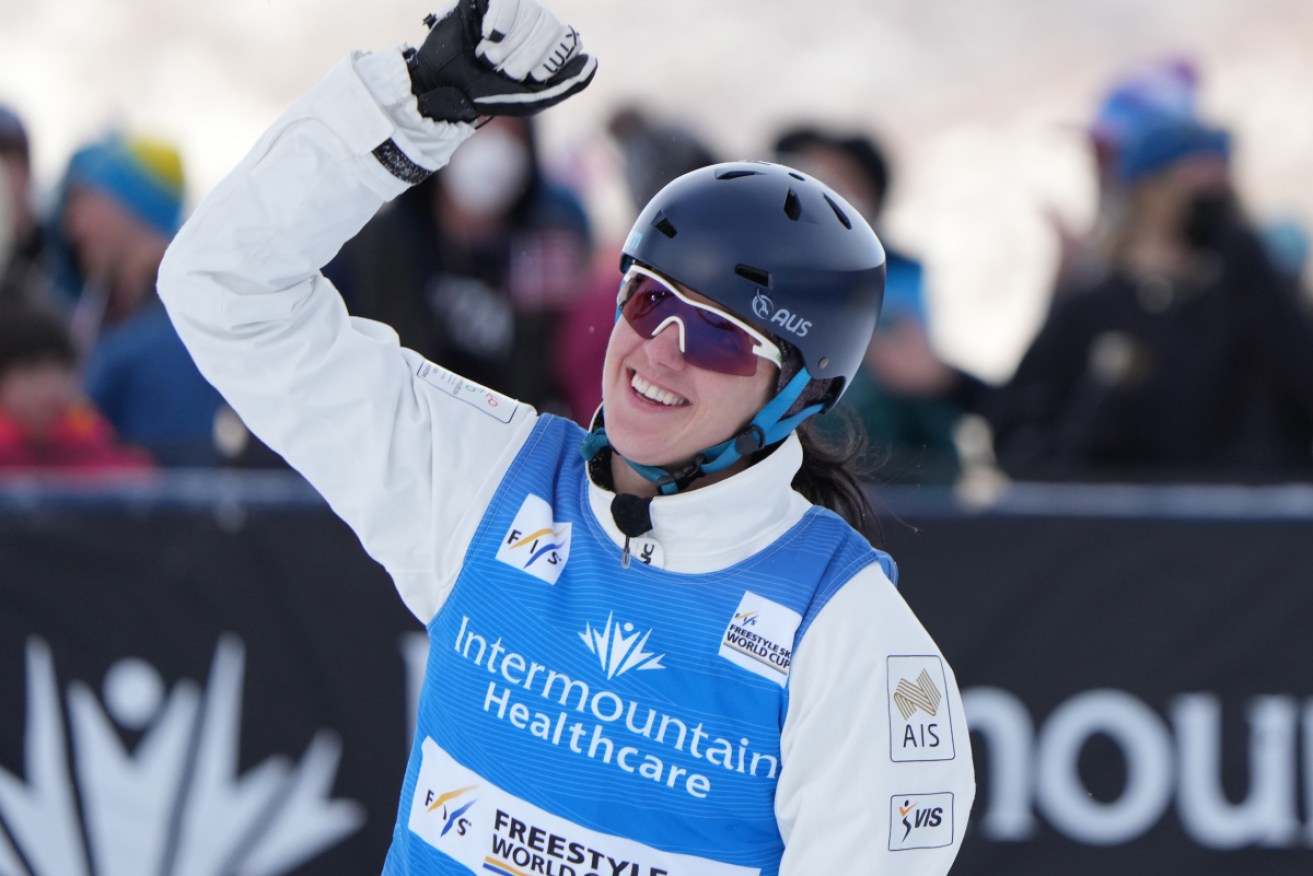 Laura Peel has claimed a dominant victory in the World Cup aerials event at Deer Valley. 