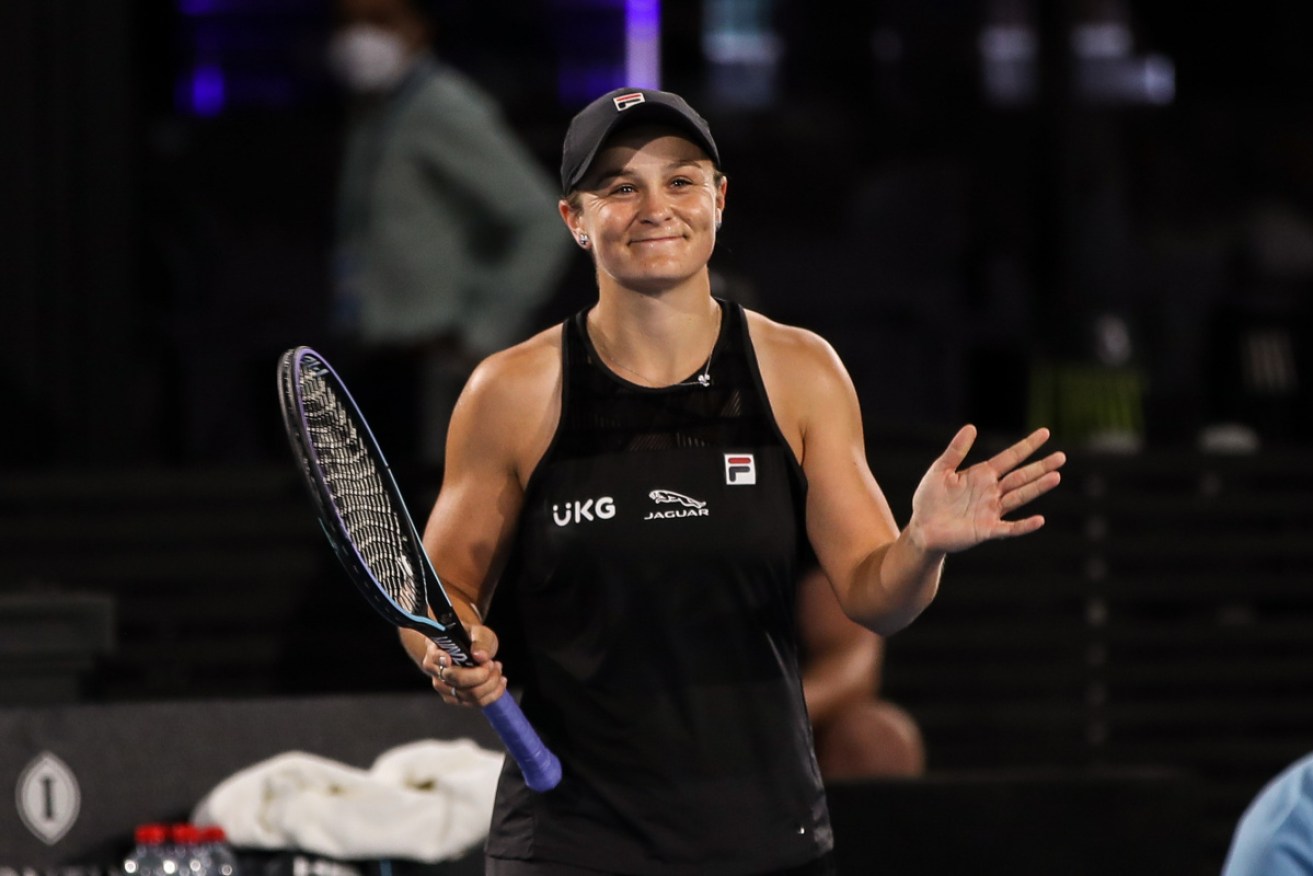 World No.1 Ash Barty will play a qualifier in the first round of the Australian Open. 