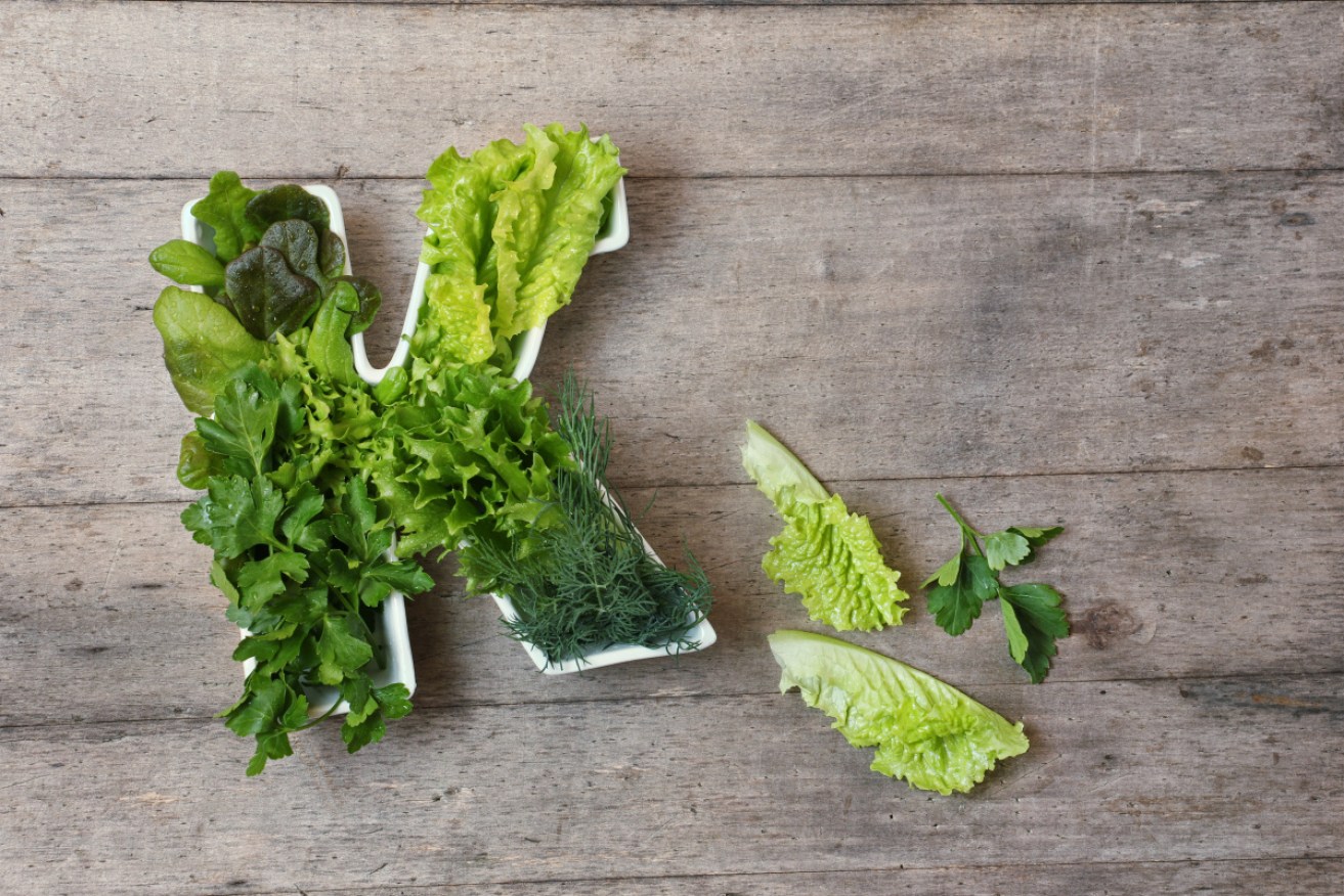 Bone-protecting vitamin K is found in leafy greens. 