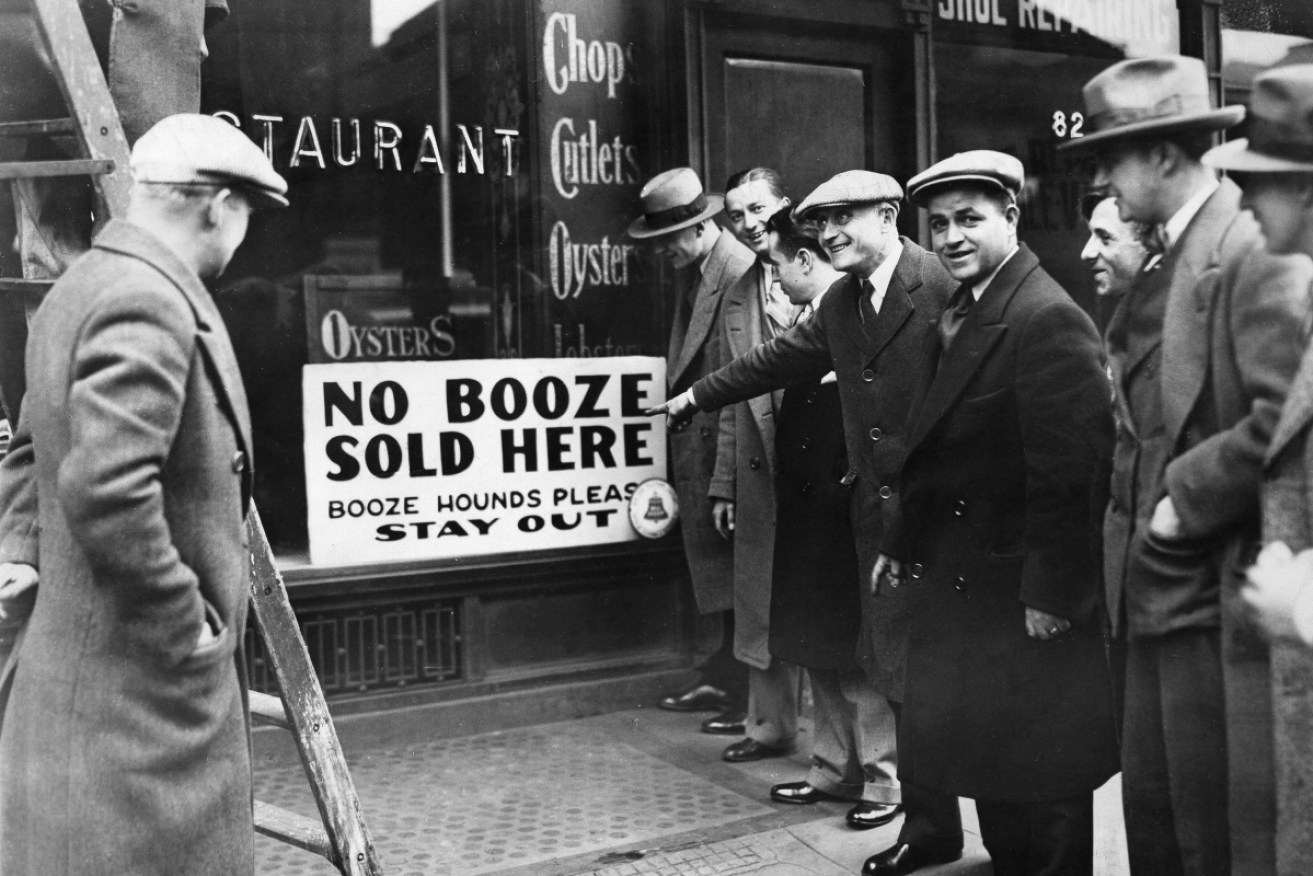 January 17, 1920 marks the day the prohibition of alcohol came into effect in the US.