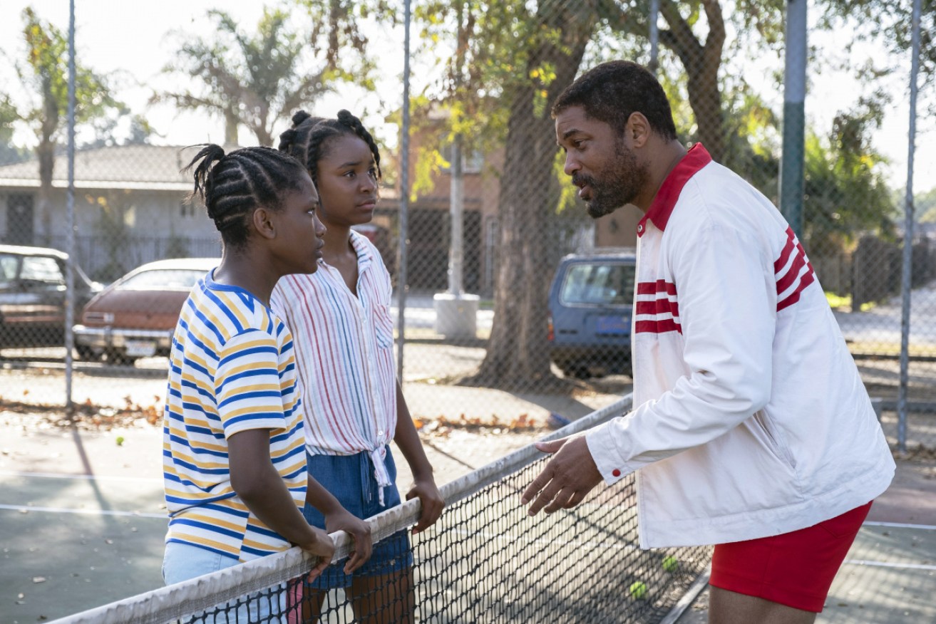 Will Smith plays father and coach Richard Williams, whose daughters go on to become champions.