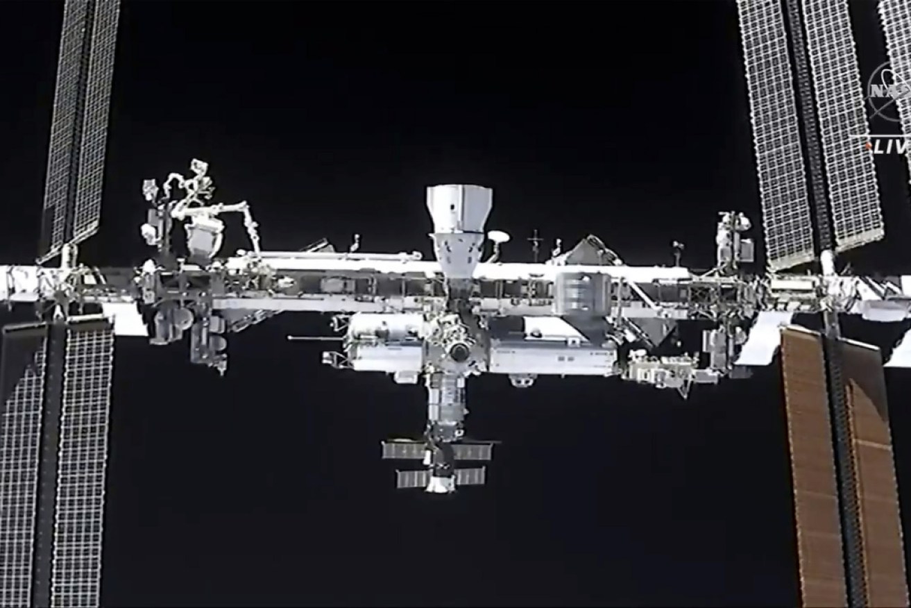 An orbital collision with even a small piece of debris could be the end of the space station and its crew. 