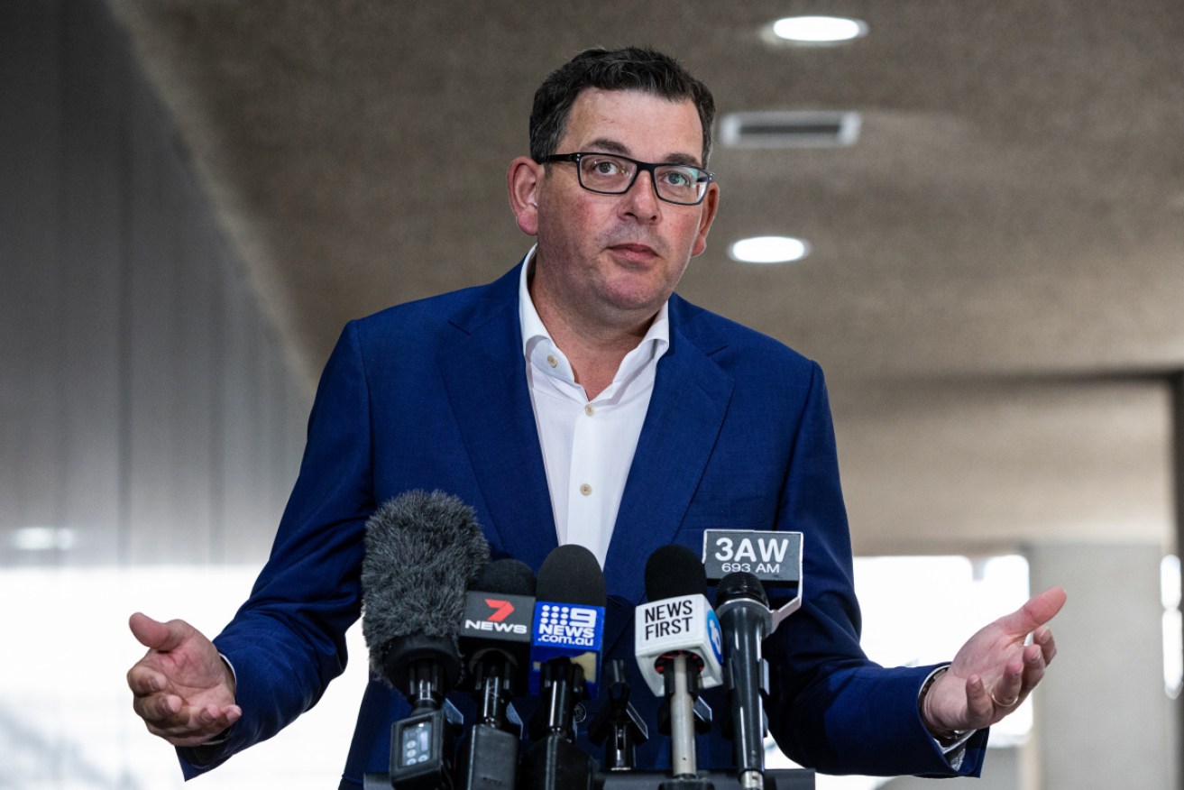 Daniel Andrews 56 seats at the final tally shades the Coalition's 31. <i>Photo: Getty</i>