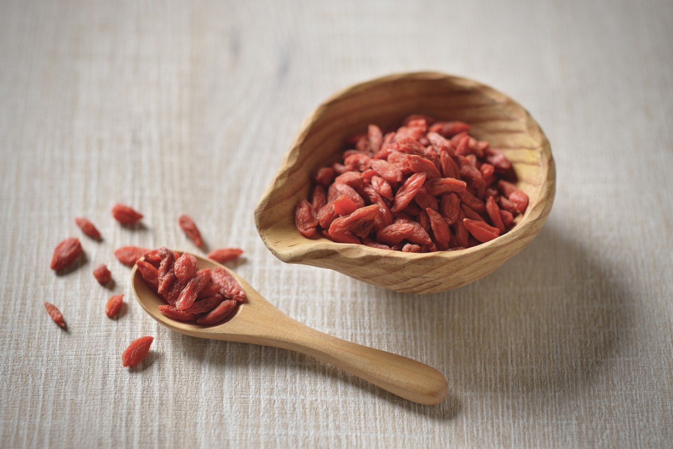 Dried goji berries increase levels of 'sunblock' for the eyes. 