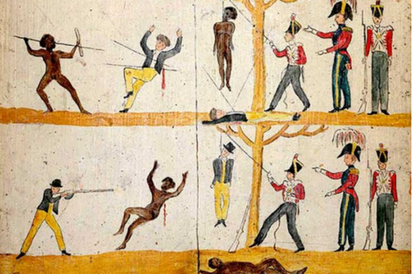 Governor Lachlan Macquarie issued this poster to assure Aborigines that justice did not depend on race, but the truth proved otherwise. Photo: NSW Library