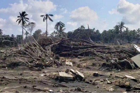 Tongan families dealing with trauma after eruption