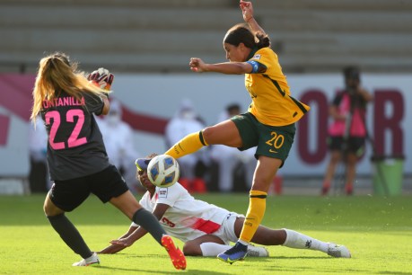 Matildas too strong for Philippines in Asian Cup