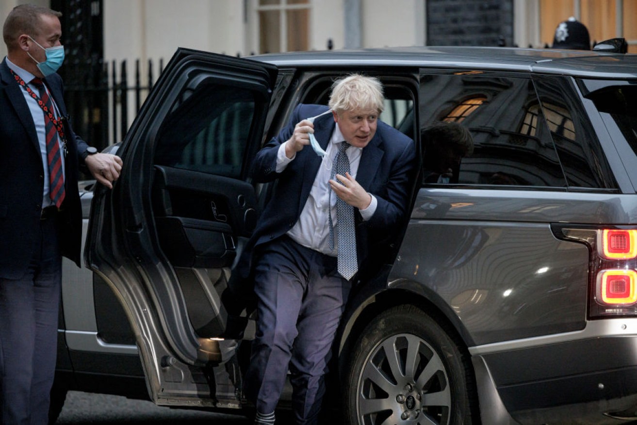 British Prime Minister Boris Johnson's political future is on the line after the "Partygate" scandal.