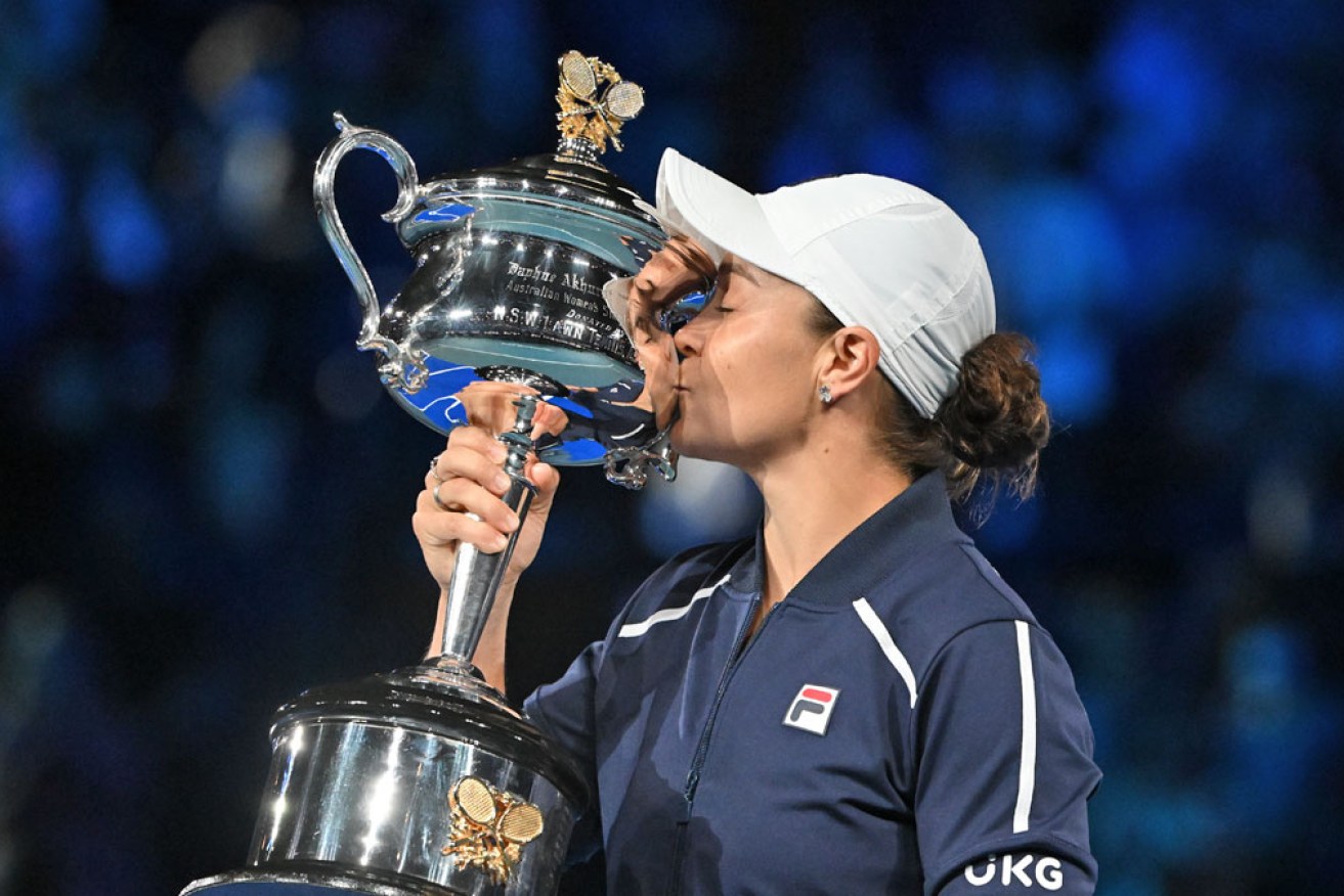 Barty's retirement comes just two months after her triumph at the Australian Open.