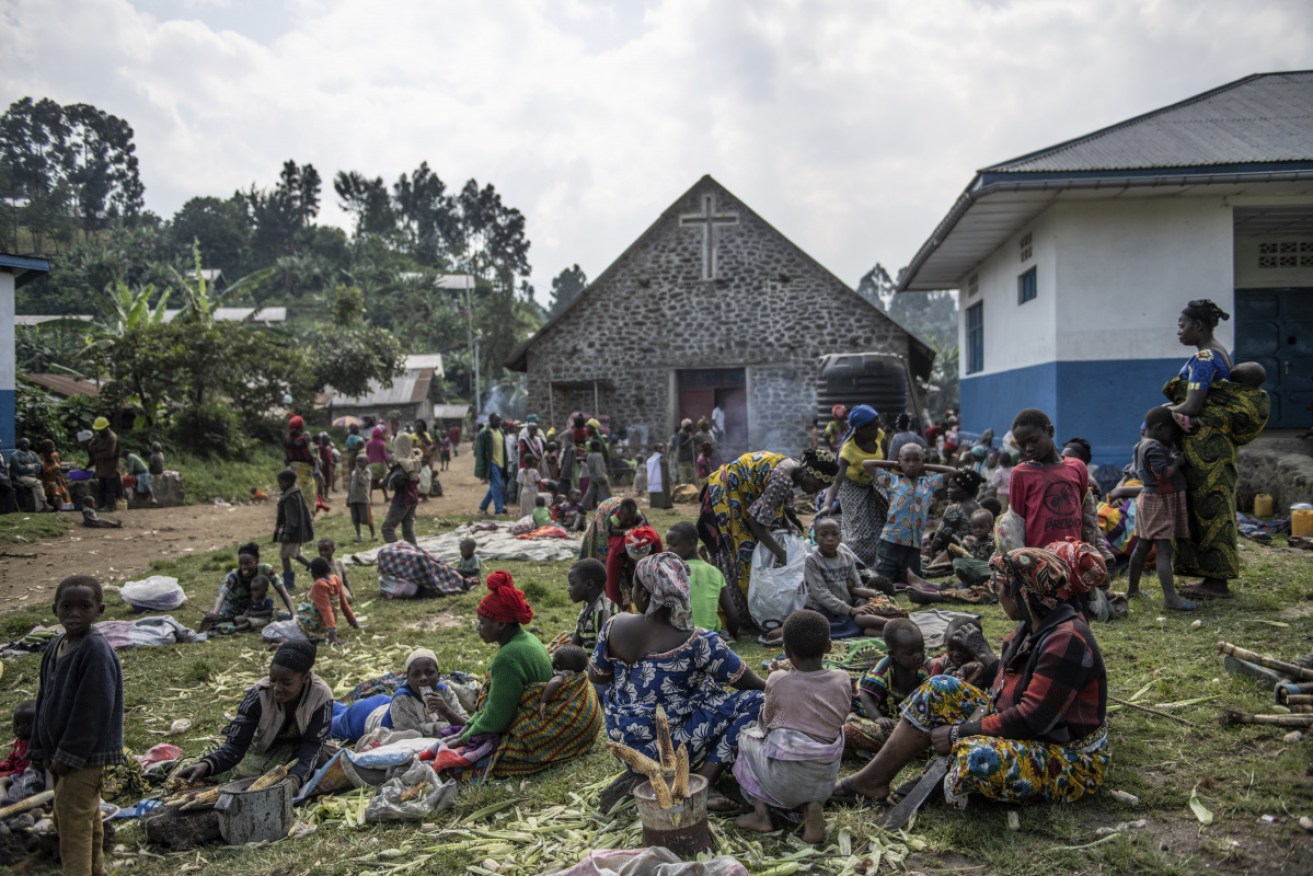 A militia attack on a displaced persons camp in Democratic Republic of Congo has killed at least 60.