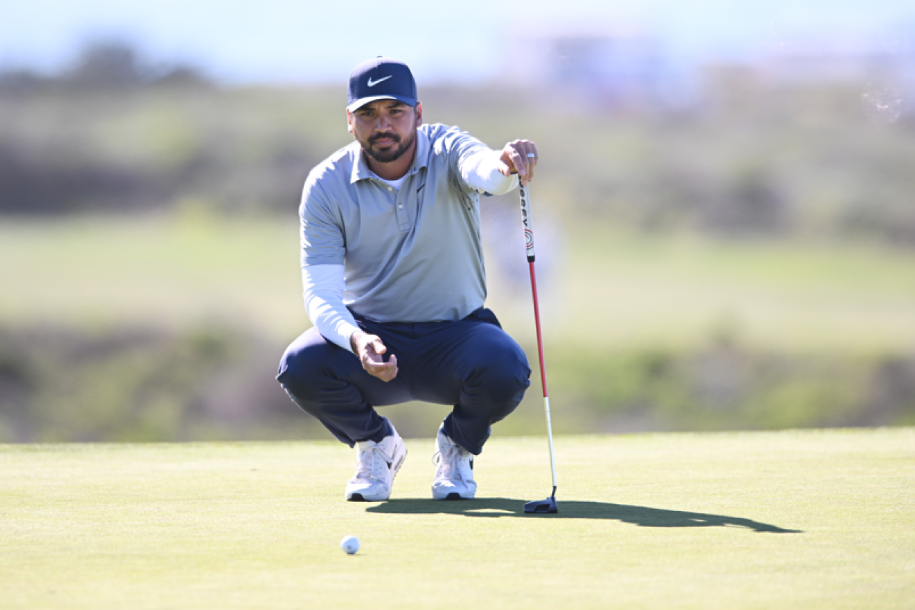 Bad-luck bogeys kept Jason Day from leading the field.