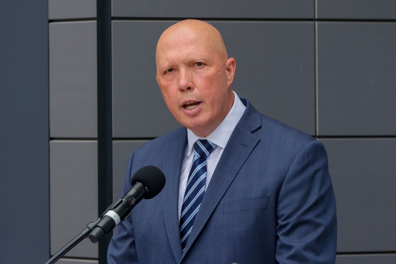 Former defence minister Peter Dutton is expected to be elected unopposed as Liberal Party leader.