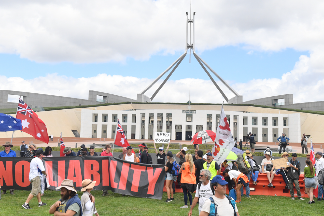 The Convoy to Canberra has seen various groups come together.