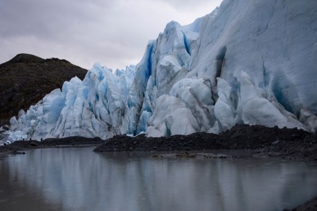 Glaciers ‘contain less ice than thought’