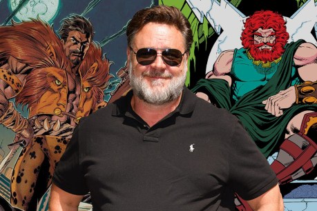 Russell Crowe embraces superhero role again