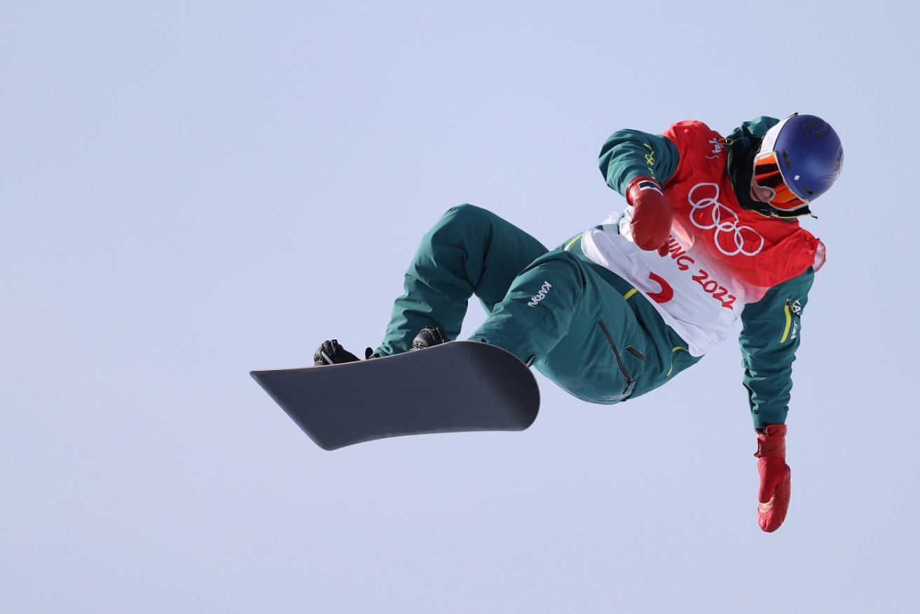 Australian Scotty James has won a silver medal in Beijing, improving on his bronze from four years ago.