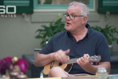 Morrison mocked for 'Hawaiian' ukulele display