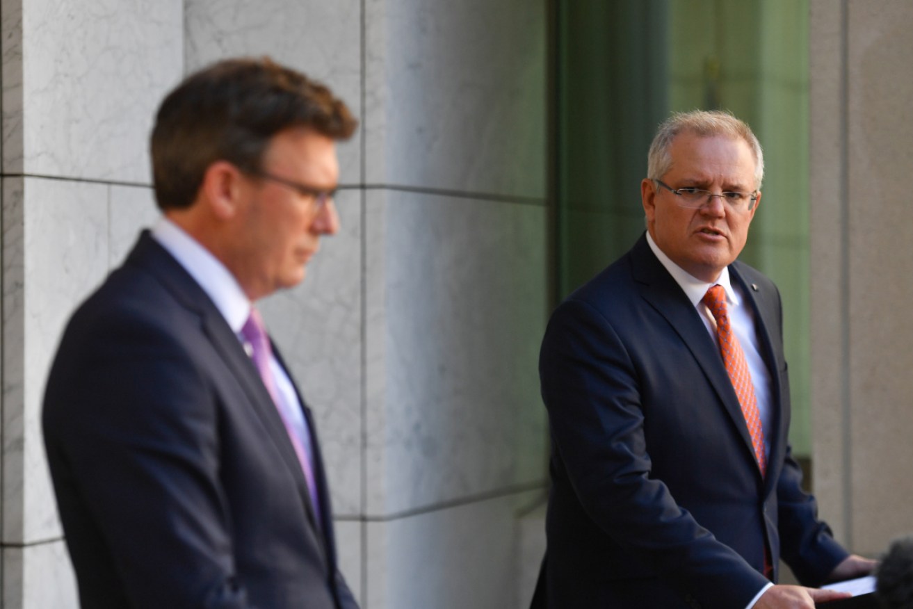 An investigation report into minister Alan Tudge has been handed to Scott Morrison.