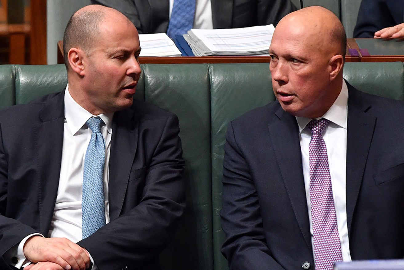 Treasurer Josh Frydenberg and Defence Minister Peter Dutton are spinning again, Michael Pascoe writes. 