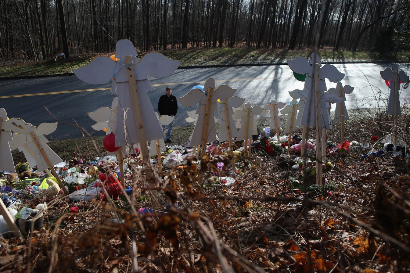 Sandy Hook families agree to $102m settlement with manufacturers of rifle used in school massacre.
