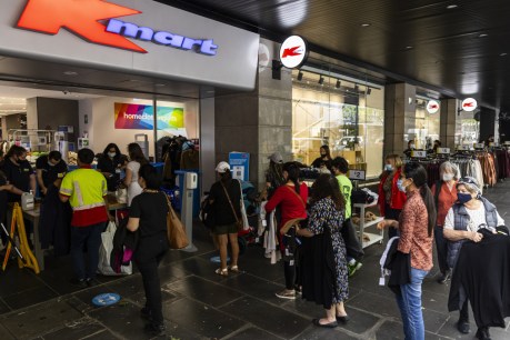 Kmart sales up as shoppers hunt bargains