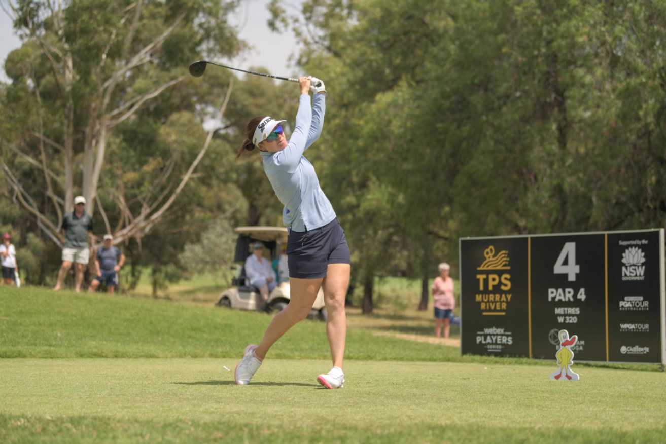 Hannah Green has won the TPS Murray River tournament by four shots on Sunday.