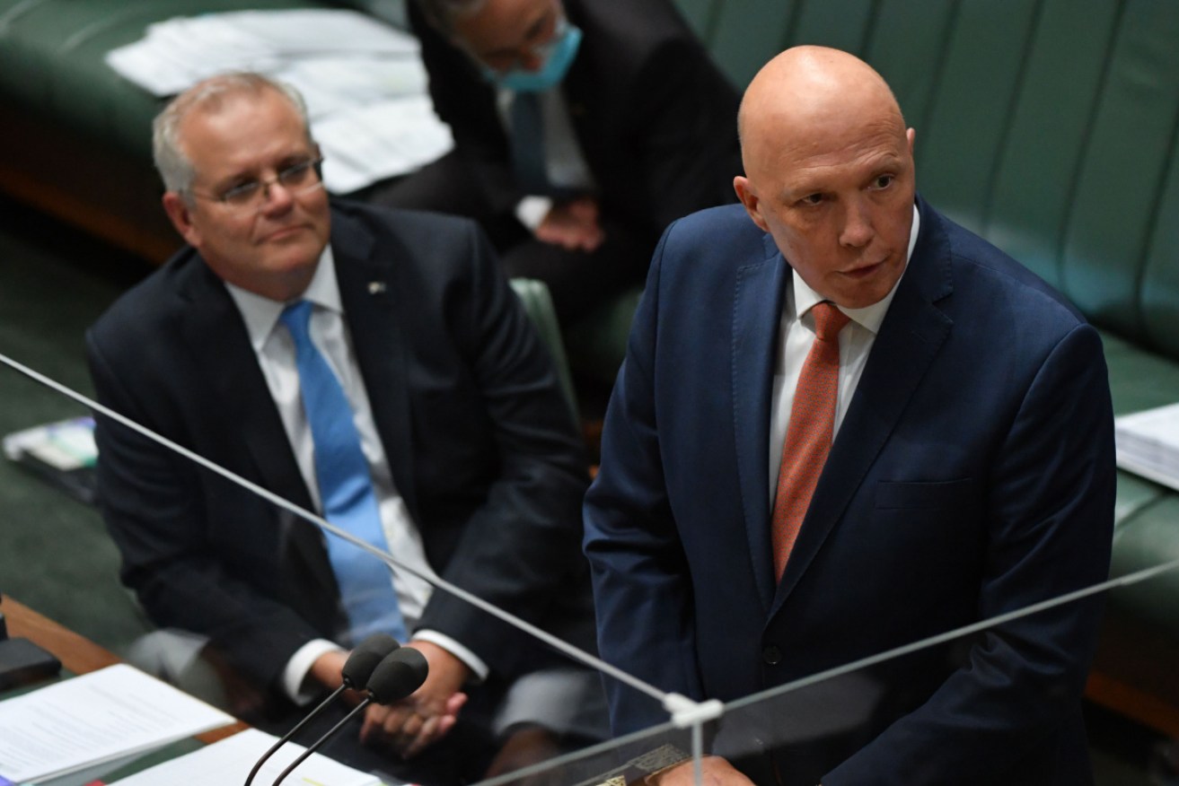 Opposition Leader Peter Dutton has told ABC Radio he knew nothing of Scott Morrison’s actions.