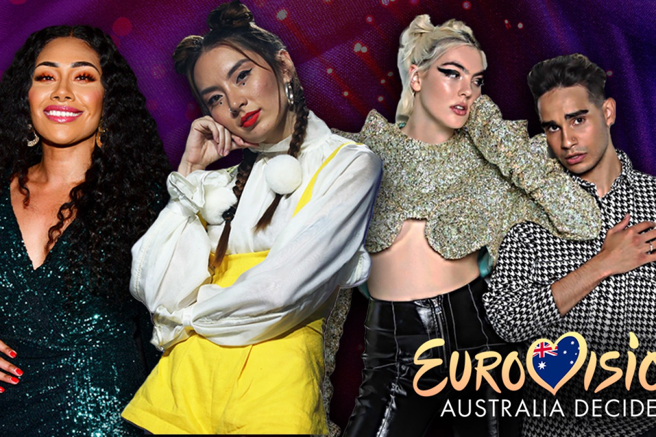 Eleven acts are vying for a chance to represent Australia at the 2022 Eurovision Song Contest.