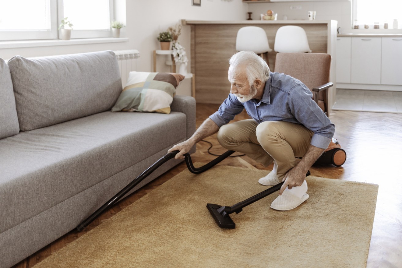 Housework and gardening can help protect seniors against falls and heart disease.