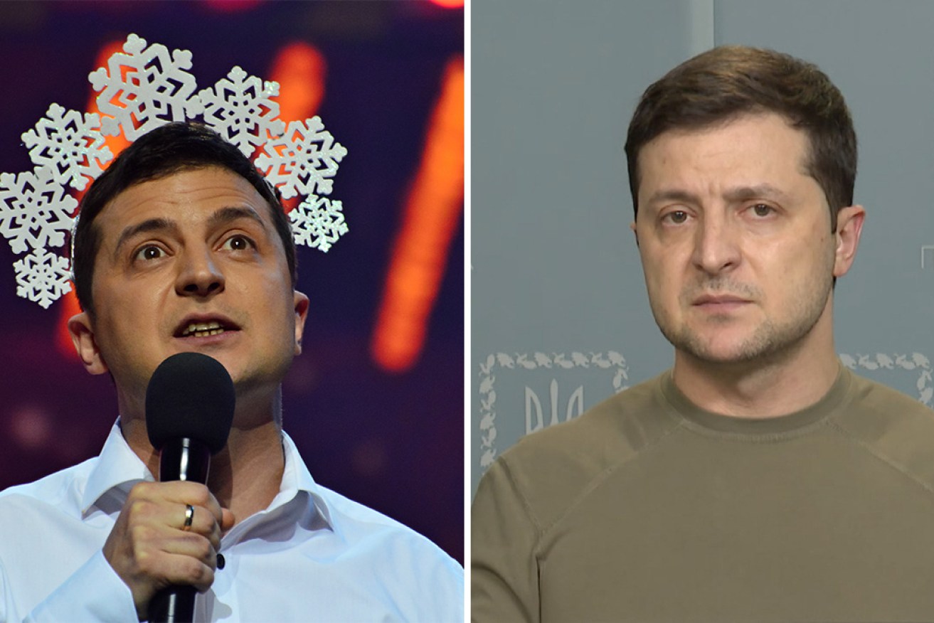 Volodymyr Zelensky found fame as a comedian and later as an actor and series creator.