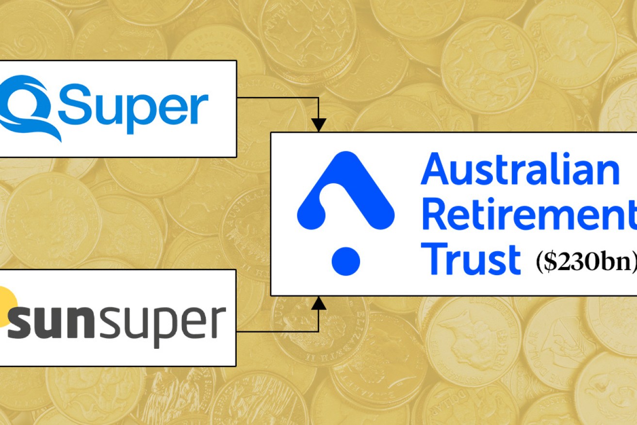 Mergers are creating giant new superannuation funds.