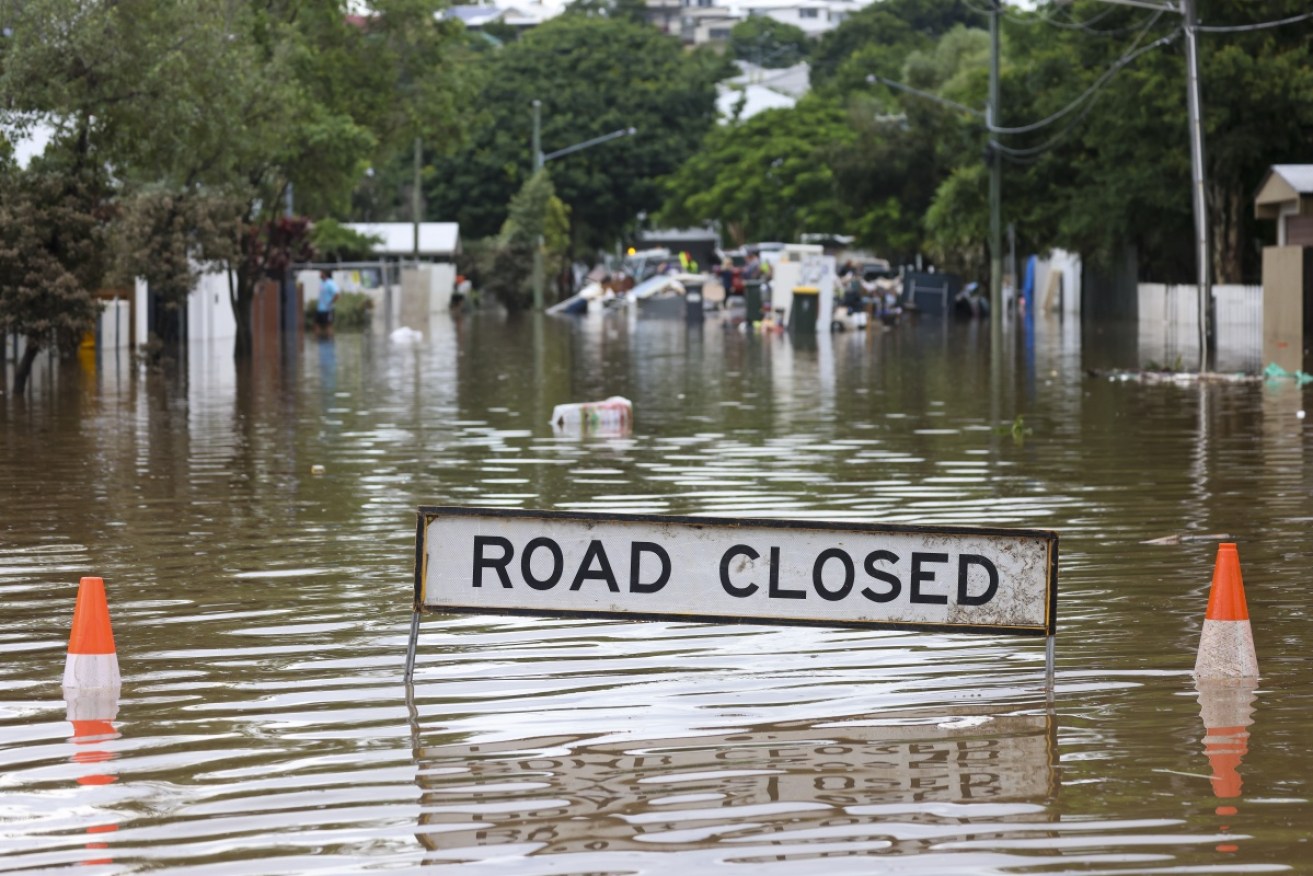 Floodwaters rose again in parts of Brisbane after storms on Thursday morning – with worse yet to come.